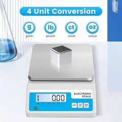 High Precision 5000g x 0.01g Digital Analytical Balance Scale, Lab & Jewelry …