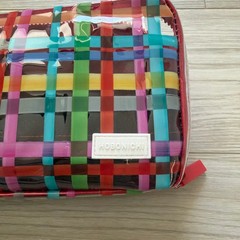 Hobonichi Drawer Pouch Ane Transparent Check Used Official Japan Used
