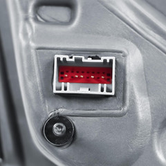 Replacement Driver Left Side Door Mirror Power and Heated Glass with Blind Spot