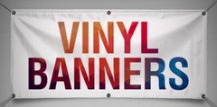 Onion Rings | Vinyl Banner w/ Grommets | 3’H x 9’W