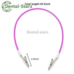 5/100Pcs Dental Silicone Bibs Clip Flexible Patient Napkin Holders Scarf Clip