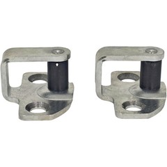 2X Front Door Lock Striker Latch 80570-04E00 for Nissan 300ZX Z31 1984-1989
