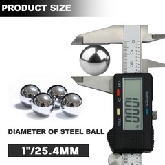 6pcs 1″ Chrome Steel Bearing Balls 25.4mm Steel Ball Precision Bearings