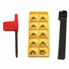 1pc SER1212H16 Lathe Turning Tool Holder+10p 16ER AG60 threading carbide insert