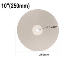 100-150mm Diamond Coated Flat Lap Wheel Ceramic Glass Grinding Discs 36-3000Grit