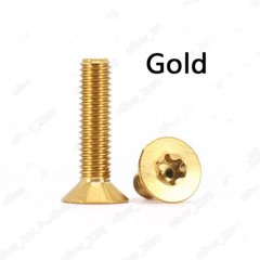 Titanium Torx Socket Countersunk Head Screws M4 M5 M6