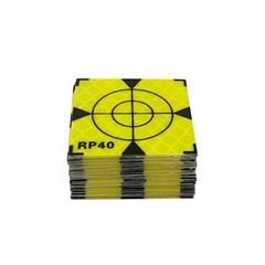 100PCS Reflective Sheet With Triangles 40X40MM Reflective Target Total Station
