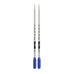 Cross Fine Tip Ball Pen Refill Pack of 2 Compatible with Cross Ball Pen Blue