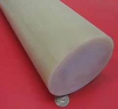 Phenolic Micarta Garolite G10FR4 Rods 4.00 Diameter x 12″ Long