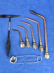 Victor Brazing Tips Lot With Rosebud Attachment And Striker