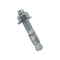 3/4″ x 4″ Wedge Anchor Bolt Fastener for Concrete Cement – Zinc-Plated (4)