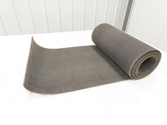 16″W x 21′ 10″ Soft Top Polyester Nylon Conveyor Belt Tan 1/8″Thick Laced