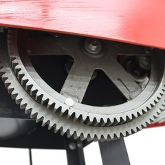 Auto Feed Hay Crusher 220V Straw Corn Cutter Pulverizer 6 Blade with Conveyor