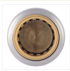 SharkBite MAX UR514A, 1/2-in. Push-to-Connect Brass End Stop Fitting