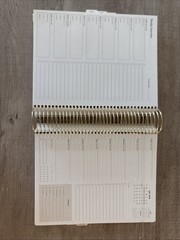 The Dailee 2026 Daily Weekly Monthly Planner Spiral Calendar Year 2026 7×9 READ