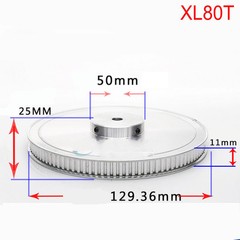 XL 10T-100T Timing Belt Pulley Synchronous Wheel Select Bore for 10mm Width Belt