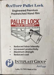 4 ROLLS AMTOPP 15″ X 1476 Ft. 30 GAUGE PALLET LOCK STRETCH FILM