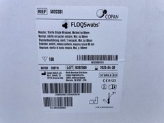 Copan 80mm FLOQSwabs Nasal Swab Sterile Individual Wrap 100ct 502CS01