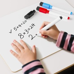 Classic 12×16 Portable Dry Erase Lapboard – Perfect for Kids and Classrooms