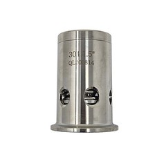 Tassalini 1 1/2 inch Tri-Clamp VPRV 15psi 304 Stainless Steel