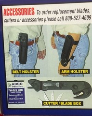 Safety Box Cutter Utility Knife Tool PRO-TECT 2000 Great for Straps