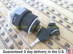 JCB BACKHOE – GENUINE JCB IGNITION SWITCH AND 2 KEYS (PART# 701/80184 701/45500)