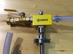 GROZ Deluxe Coolant Mixer Model CMX/3+ – venturi, water powered, 0-9% mix range