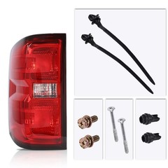 Left Tail Light Chevy Silverado 1500 2500 HD 2016-2019 GM2800261 Red