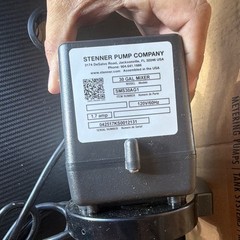 Stenner Pump Company Peristaltic Metering Pump 30 GPD 25 PSI 120V SMS30AG1