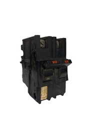 Federal Pacific FPE NA220 Stab-Lok 20 Amp 2 Pole Circuit Breaker