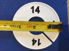 CLOTHING SIZE DIVIDERS-WOMENS 0,1,2,3.4.5.6.7.8.9.10.11.12.13.14 **1 EACH SIZE**