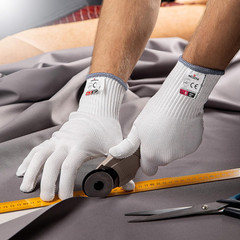 Heavy Duty Cut Resistant Work Gloves — Durable Cut Resistant Gloves with Grip Do