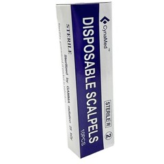 10/PK #23 Disposable Scalpels Crafting Knife Individually Wrapped & Sterile