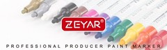 Acrylic Paint Pens for Porcelain, Professional Ceramic Drawing, 12 colors