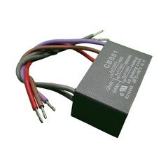 Ceiling Fan Capacitor 4uF + 5uF + 5uF 5-Wire 250V/300V CBB61 (Pack of 1)