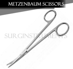 6 Metzenbaum Scissors 5.5″ Curved Economy Grade Surgical Dental Instruments