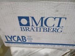 MCT BRATTBERG INSERT BLOCK 90/70 LYCRON, CABLE 2.47-2.81 LOT OF 24 PAIR