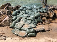 (15) Sandbags for Flooding – Green – Sandbags Empty – Sand Bags – Wholesale Bulk