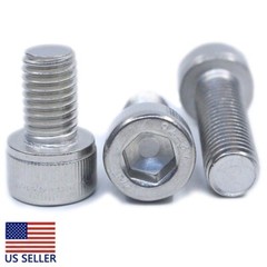 5PCS New M10 X 30mm 304 Stainless Steel Allen Hex Socket Cap Head Screws DIN912