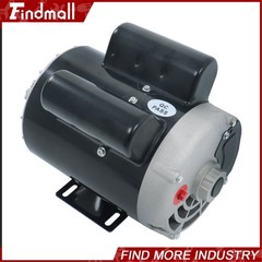 Findmall Electric Motor 3HP SPL 3450RPM 56 Frame 1Phase 115-230Volt