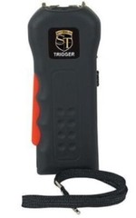 Stun Master POLICE BLACK MINI Stun Gun 4 .8 Milliamp Rechargeable LED FLASHLIGHT