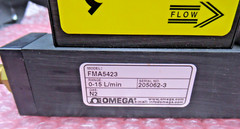 Omega FMA5423 Mass Flow Controller FMA5400/5500 Series, 0-15 L/Min *NEW*