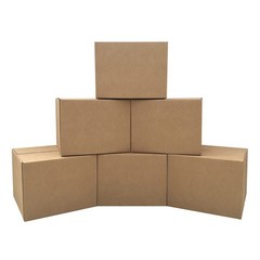 UBMOVE Large Moving Boxes 20” x 20” x 15” (Pack of 6), Corrugated Cardboar…