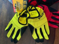 3-Pack Gloves Firm Grip Utility Working Gloves Size Large High Dex Performance