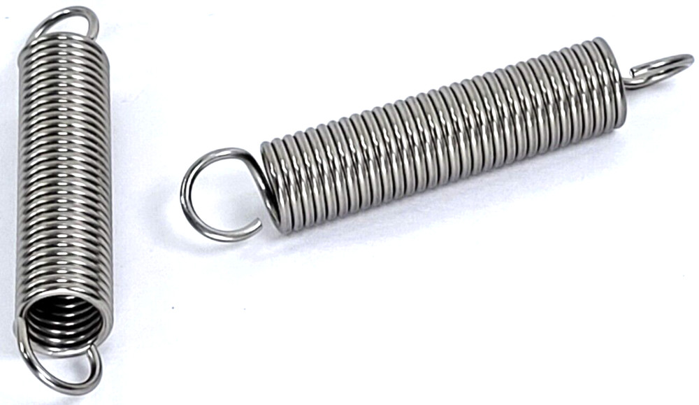 Stainless Steel Extension Spring 1/2 x 2-3/4″ Free 4-1/2″ Extended – 2 Pack