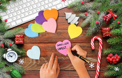 Heart Sticky Notes 3×3 in, 8 Pads, Super Cute Bright Color Strong Adhesive Post,