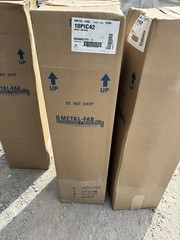 Metal Fab 10PIC42 Stainless Double Wall Pressure Chimney Pipe Duct 10″ dia x 42″