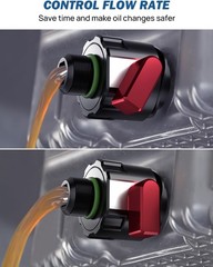 Oil Drain Plug Compatible with 2015-2024 F150 2.7L 5.0L Raptor Mustang, 2021-202