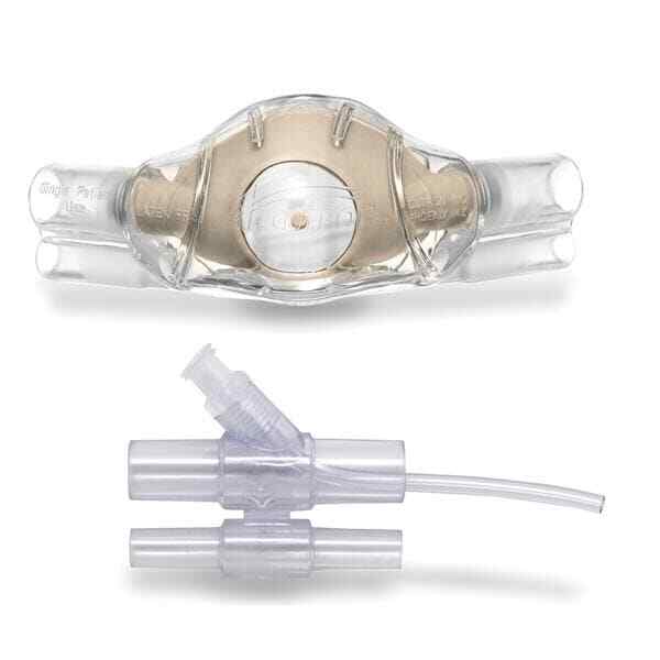 Accutron 33037-9-CAP ClearView Nasal Mask Capnography Bundle Pediatric Grey 12Pk