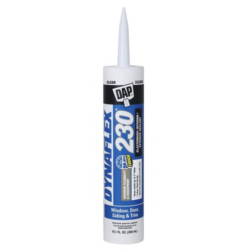 Clear Premium 10.1 oz Elastomeric Exterior/Interior Window Door and Trim Sealant
